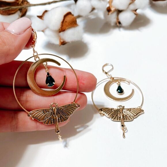 Boho dangle bird earrings N230 - Picture 2 of 4